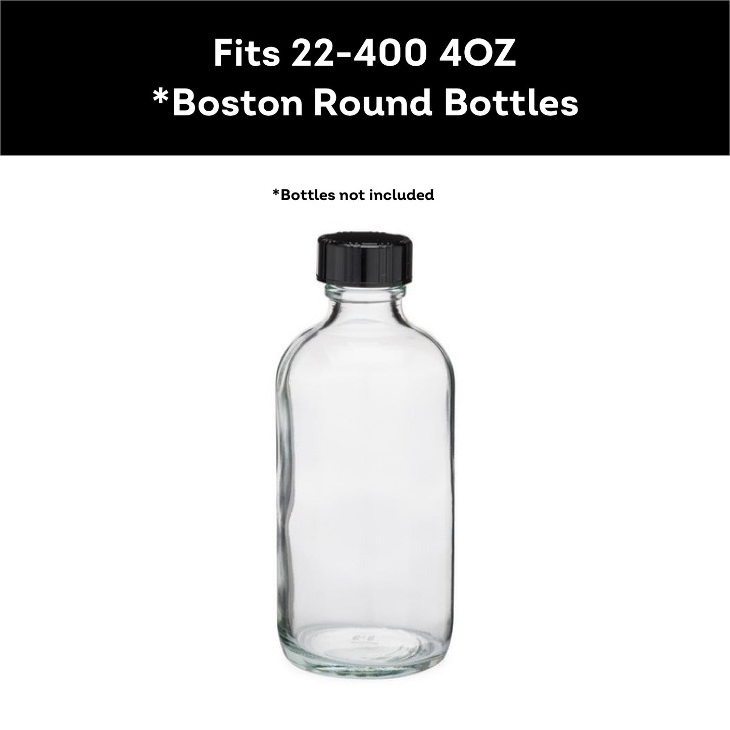 4oz Boston Round Bottle 6-Pack Pod