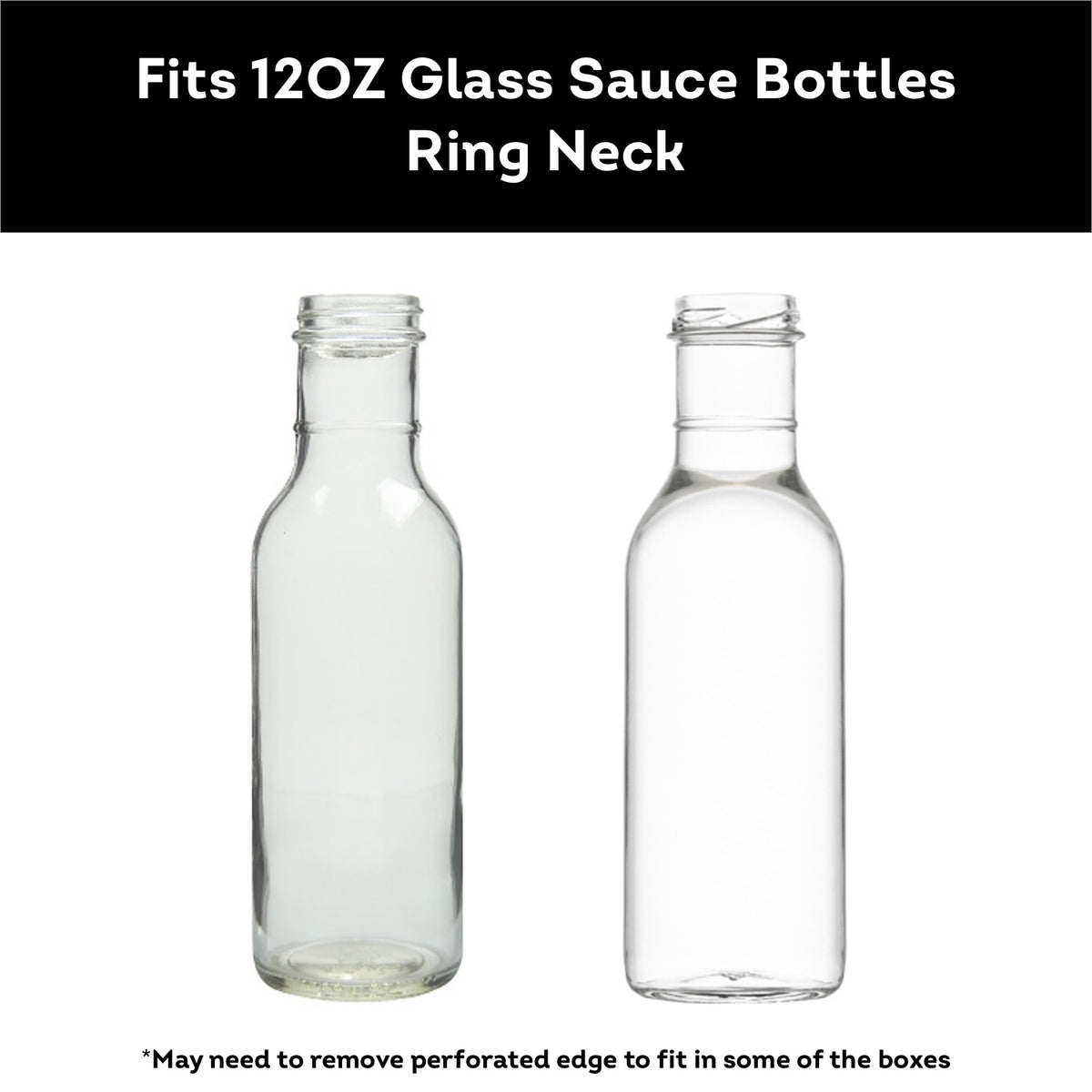 12oz Sauce Bottle 5-Pack Gable Giftbox