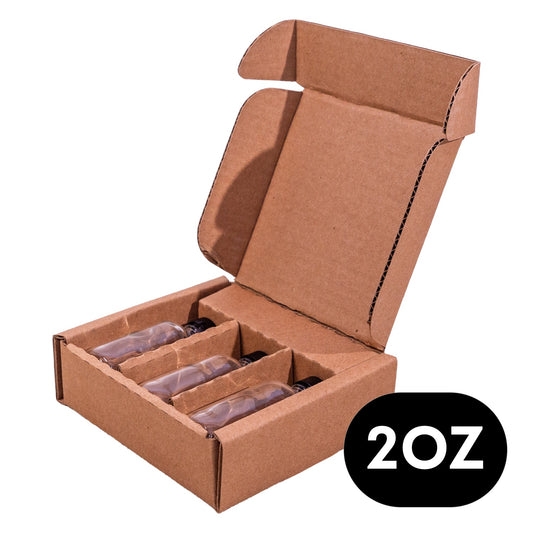 2oz Boston Round Bottle 3-Pack Pod