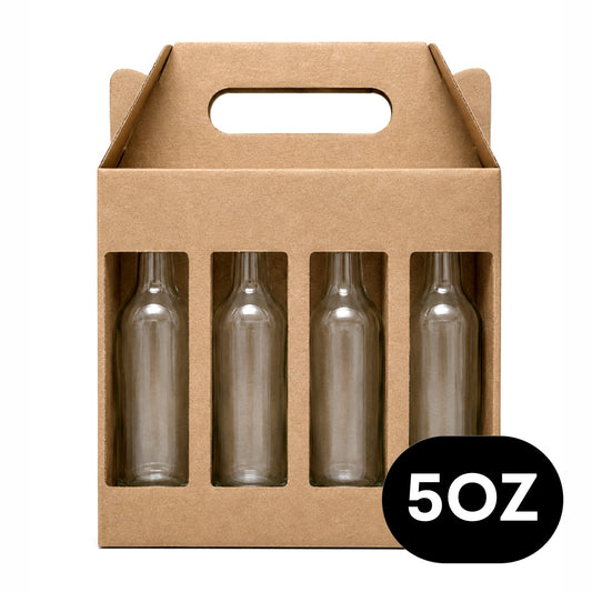 5oz Woozy Bottle 4-Pack Gable Giftbox