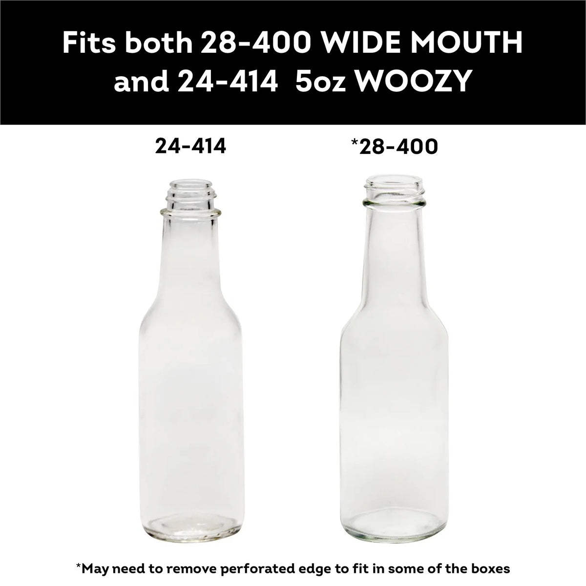 5oz Woozy Bottle 4-Pack Gable Giftbox