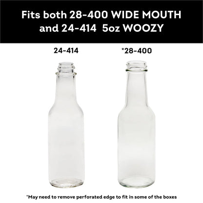 5oz Woozy Bottle 4-Pack Gable Giftbox